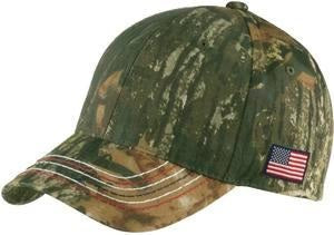 Mossy Oak/NBUp Port Authority Americana Contrast Stitch Camouflage Cap. C909