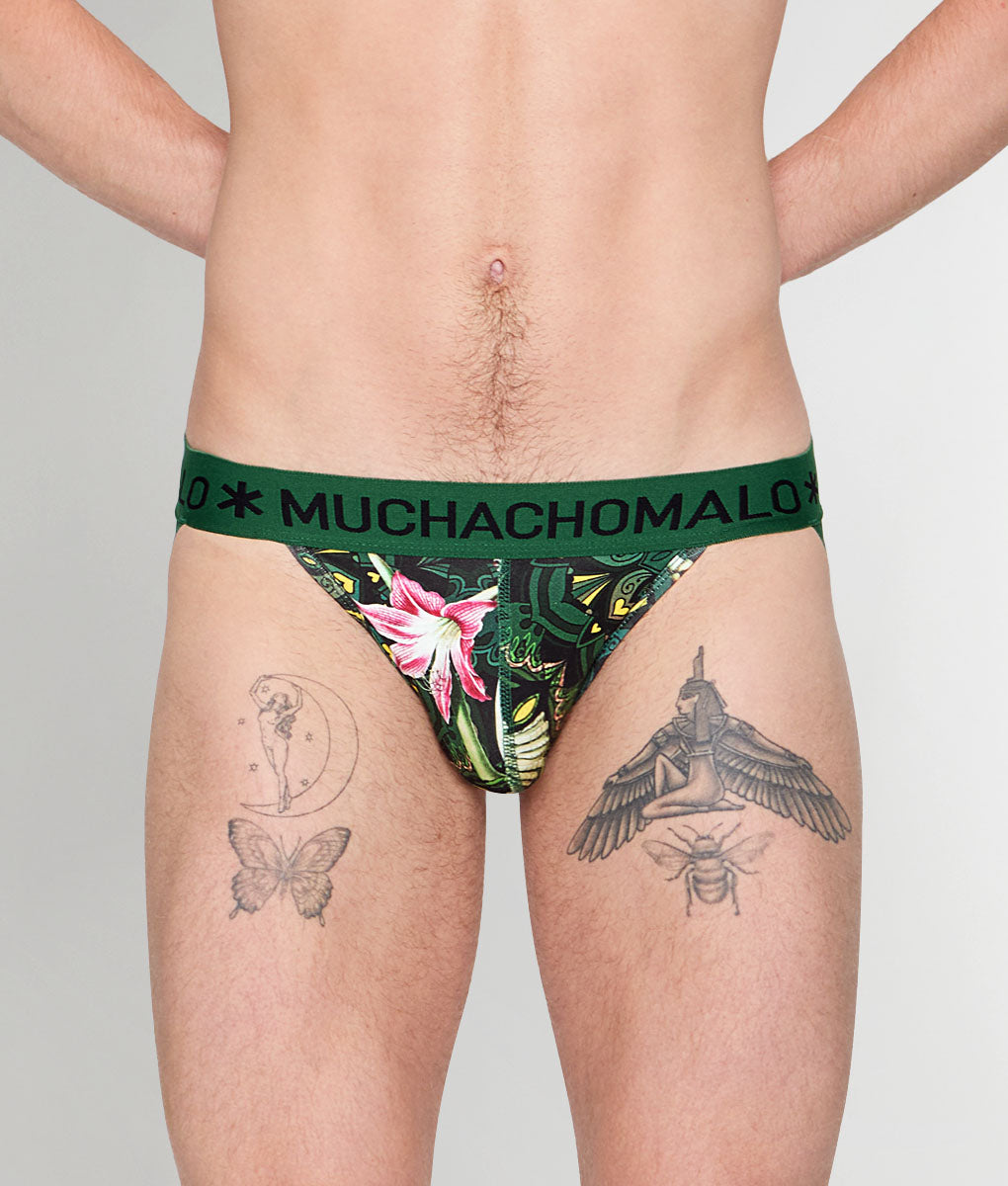 Muchachomalo Geometric Jockstrap - Print b / Small