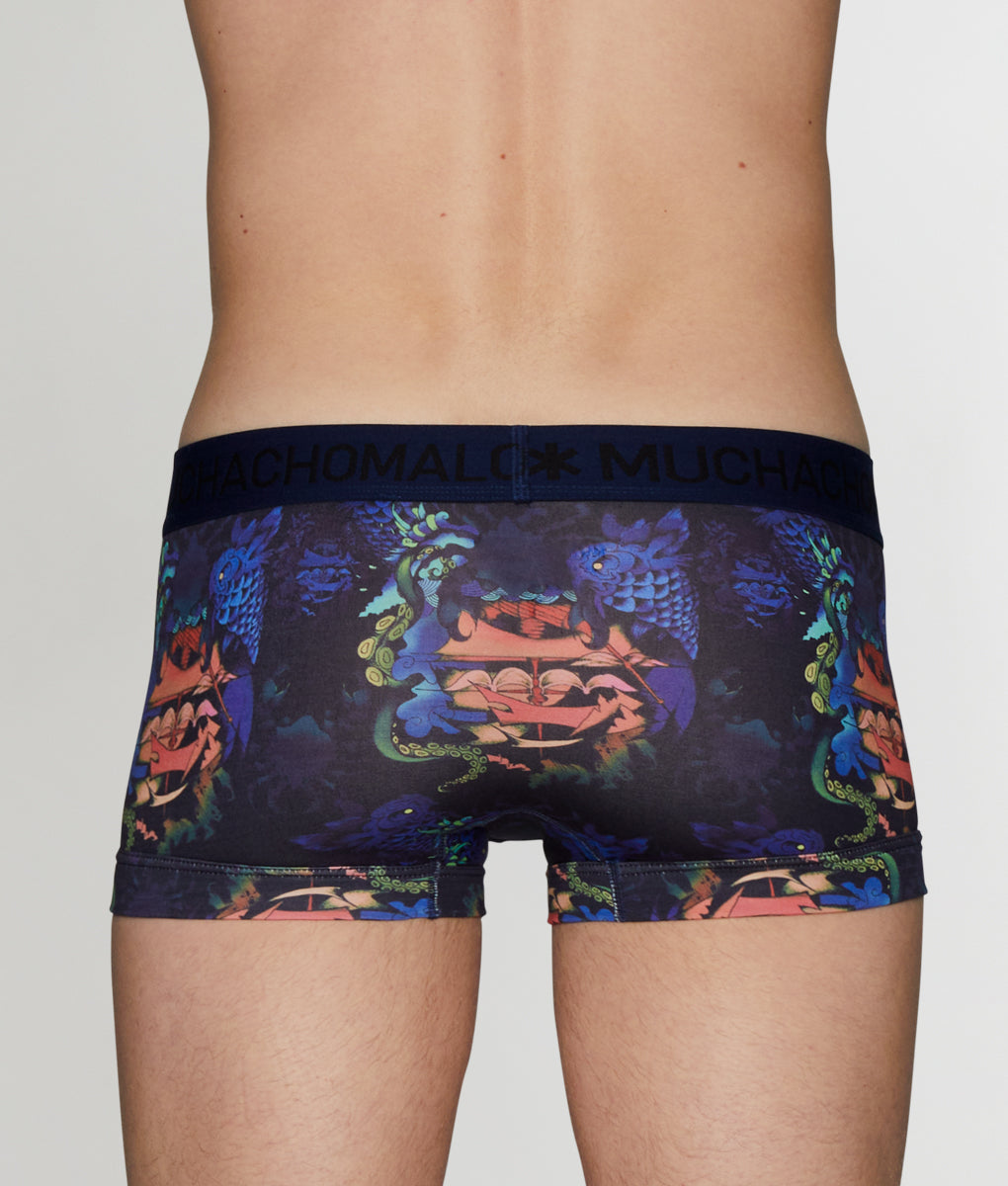 Muchachomalo Ship Trunk - Pattern Navy / Small
