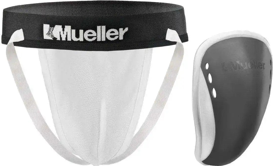 Mueller Flex Shield with Supporter Adult - Gray