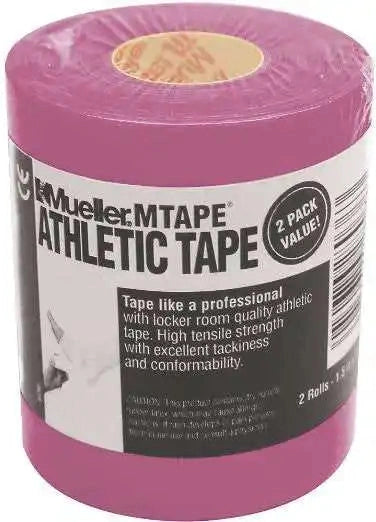 Mueller Mtape 1.5’’ x 10 Yds Purple - 2 Pk Value