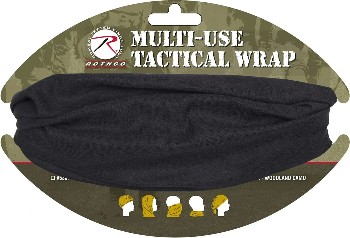 Multi-use Neck Gaiter and Face Covering Tactical Wrap