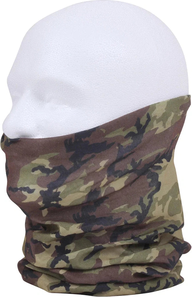 Multi-use Neck Gaiter and Face Covering Tactical Wrap