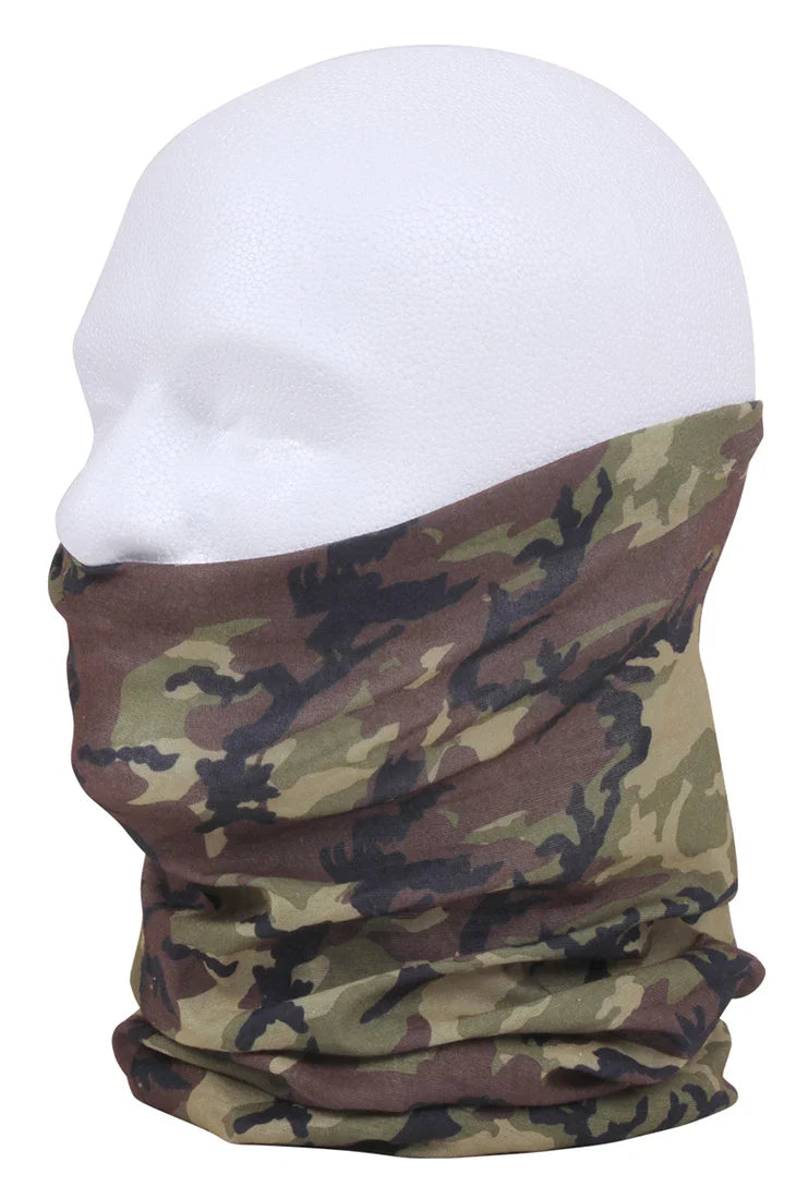 Multi-use Neck Gaiter and Face Covering Tactical Wrap
