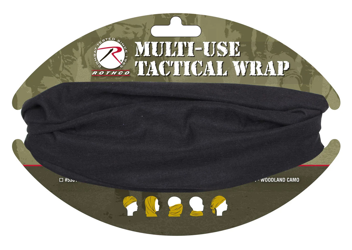 Multi-use Neck Gaiter and Face Covering Tactical Wrap