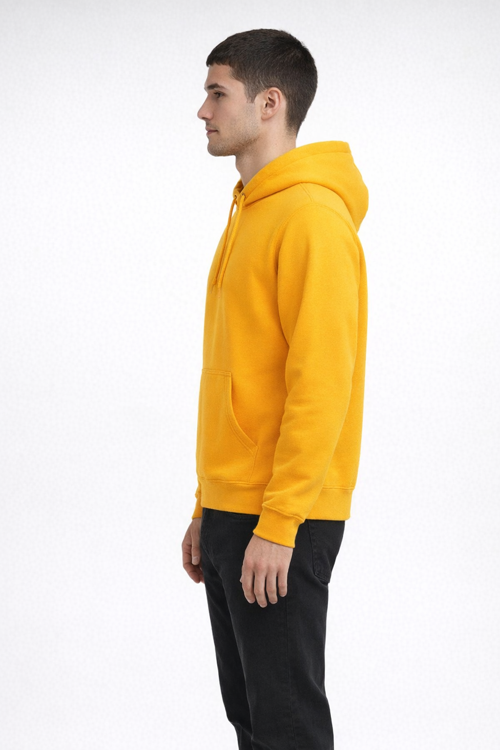 Mv Sport 139 Fundamental Fleece Hood - Athletic Gold