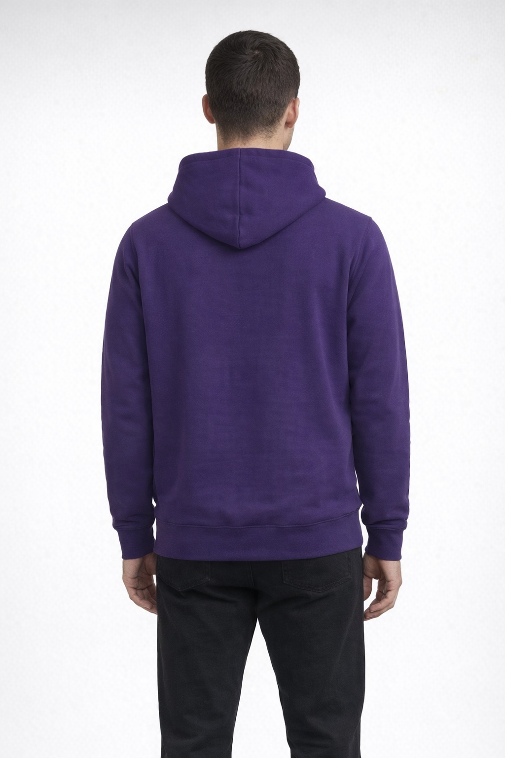 Mv Sport 139 Fundamental Fleece Hood - Athletic Purple