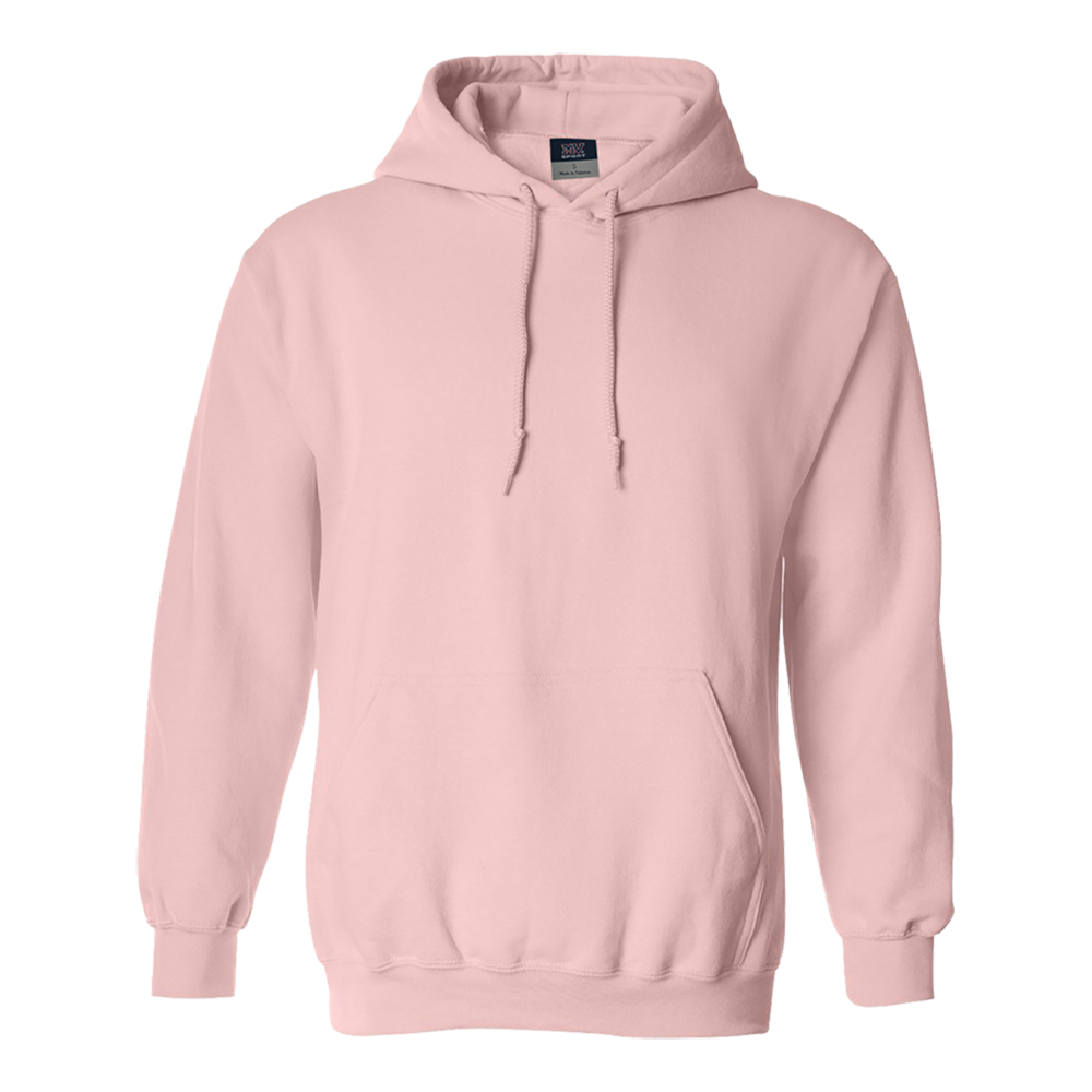 Mv Sport 139 Fundamental Fleece Hood - Cameo Pink