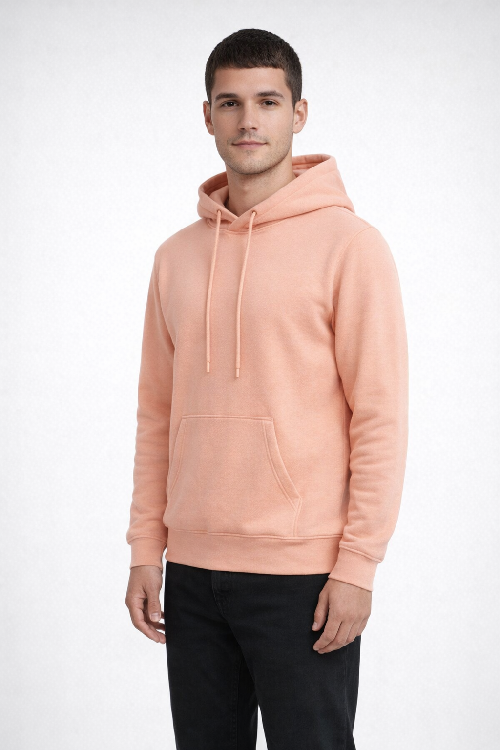 Mv Sport 139 Fundamental Fleece Hood - Creamsicle