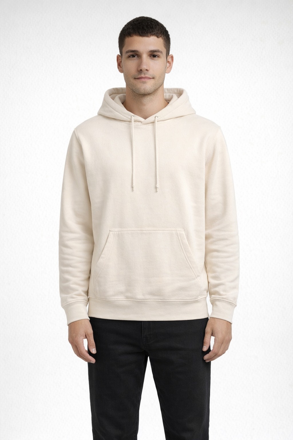Mv Sport 139 Fundamental Fleece Hood - Ecru