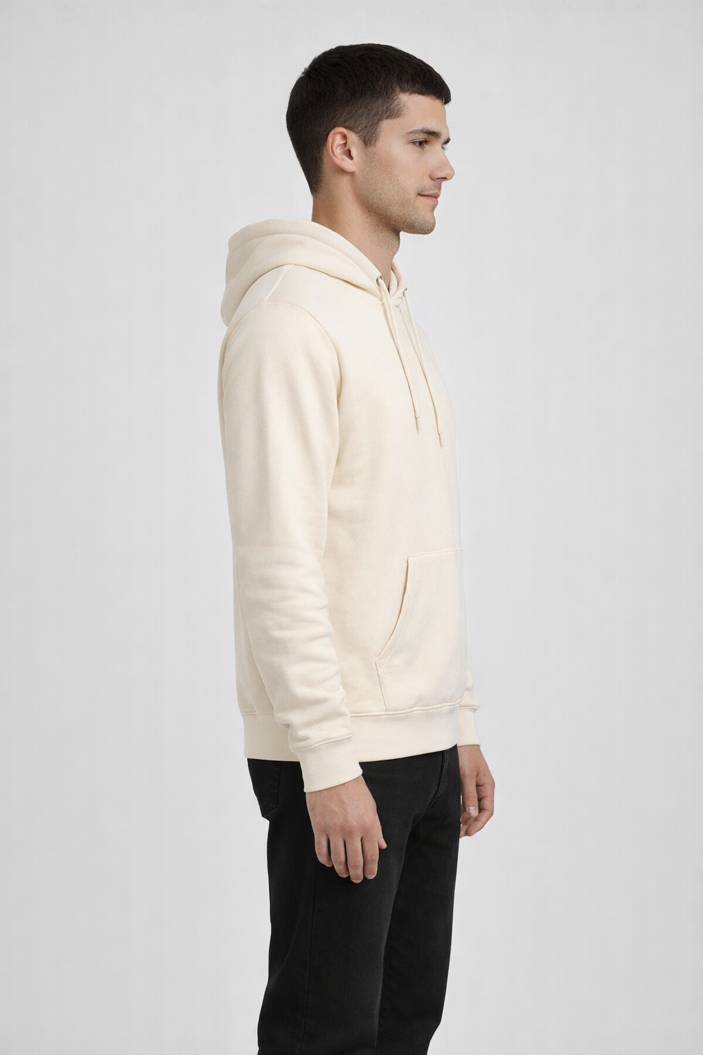 Mv Sport 139 Fundamental Fleece Hood - Ecru