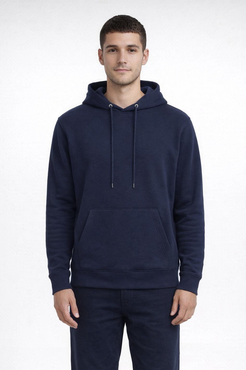 Mv Sport 139 Fundamental Fleece Hood - Navy