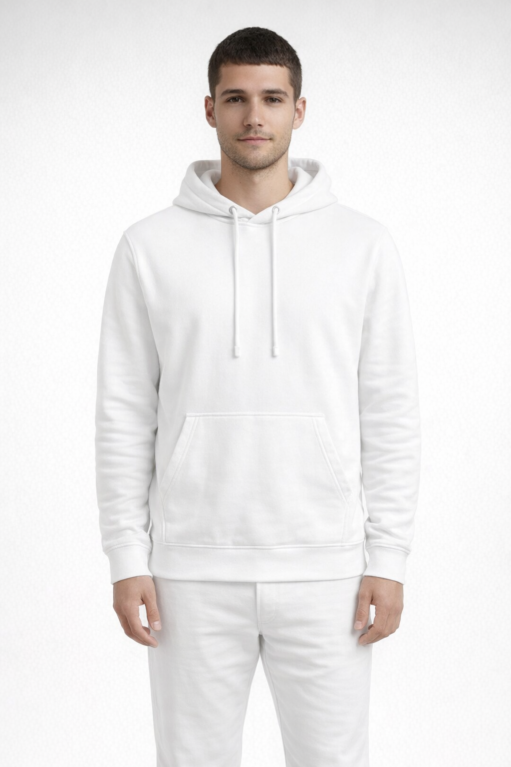 Mv Sport 139 Fundamental Fleece Hood - White