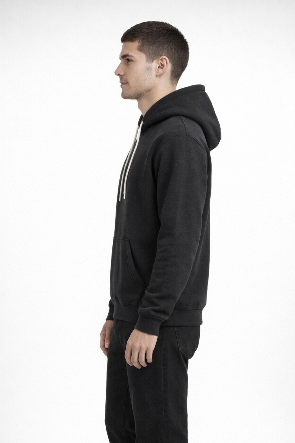 Mv Sport 1478 Vintage Fleece Hood - Black
