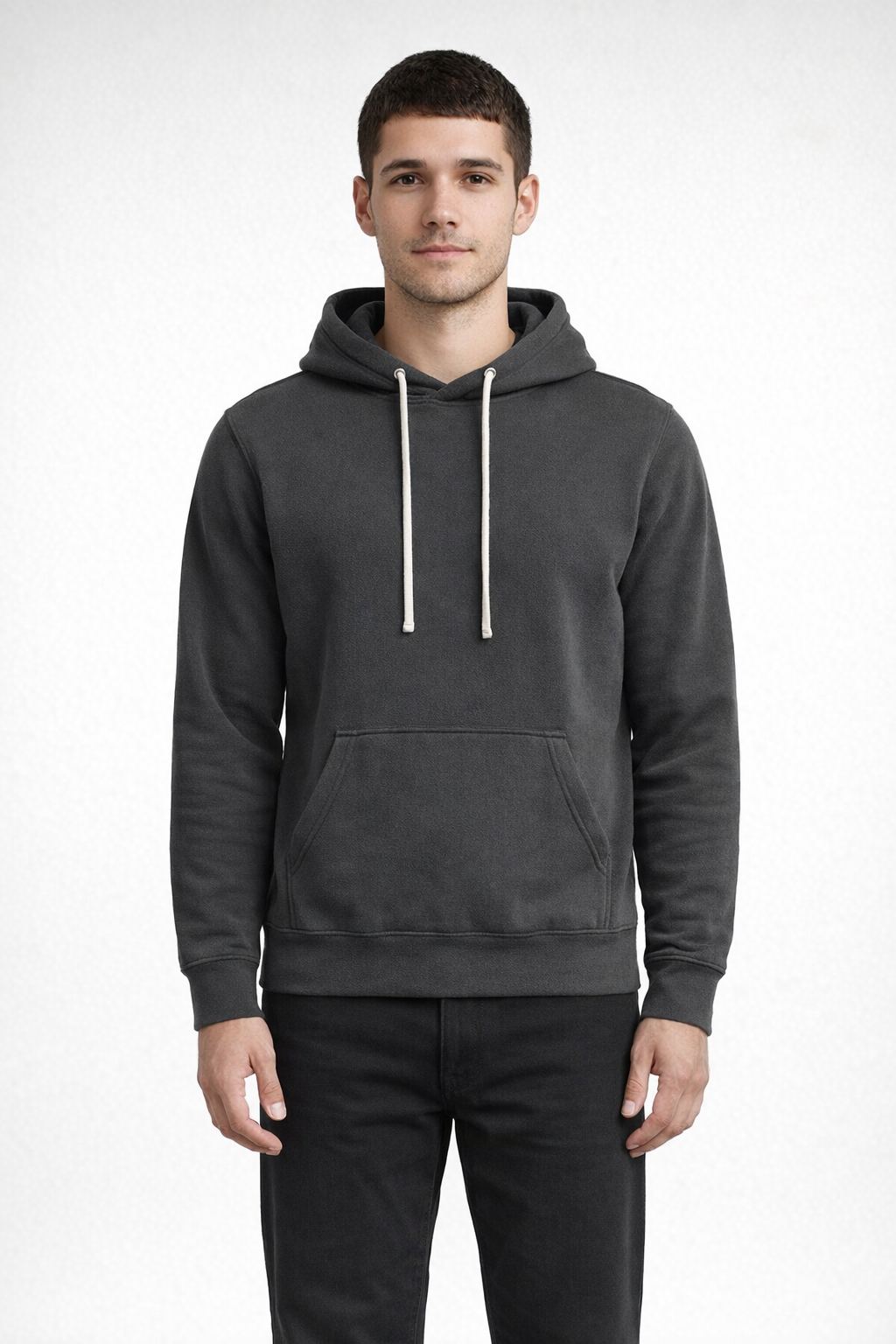 Mv Sport 1478 Vintage Fleece Hood - Granite