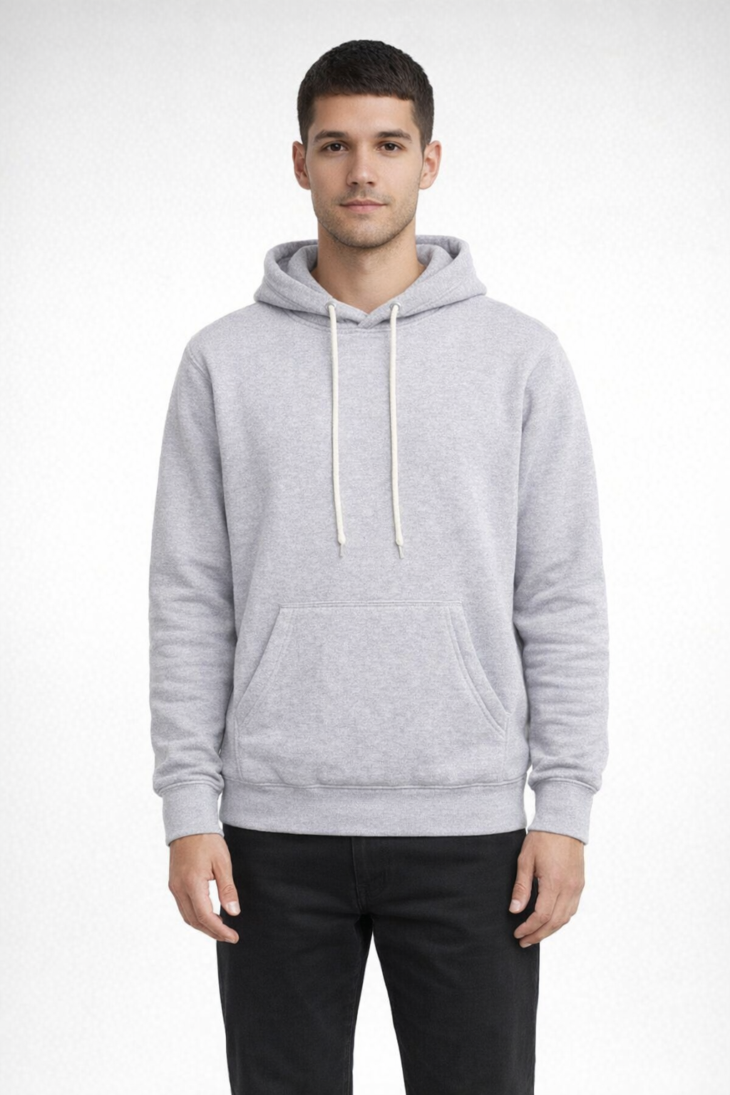 Mv Sport 1478 Vintage Fleece Hood - Gray