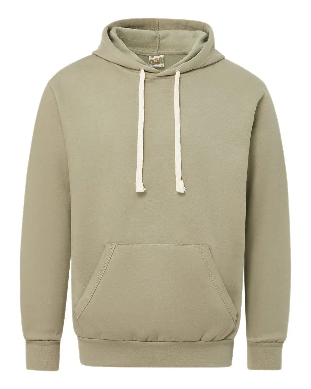 Mv Sport 1478w Vintage Fleece Hooded Sweatshirt - 1478 - Sage - Adult s