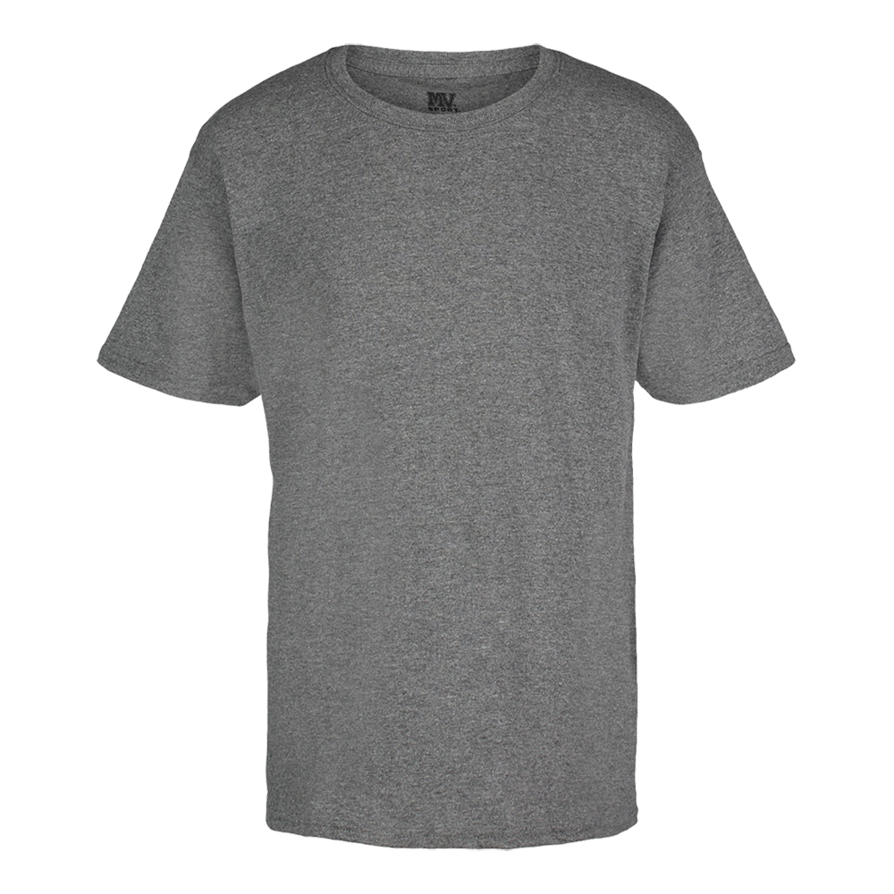 Mv Sport 16108y Youth Classic Tee - Graphite