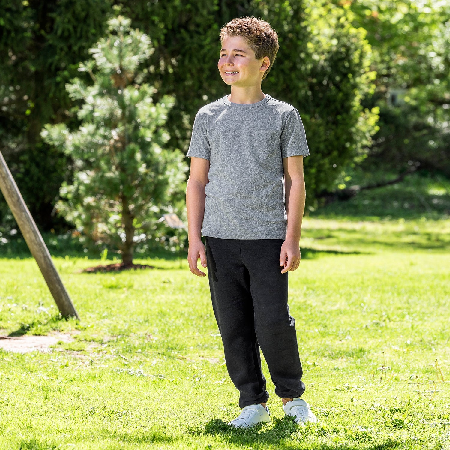 Mv Sport 16182y Youth Classic Fleece Sweatpants - Oatmeal