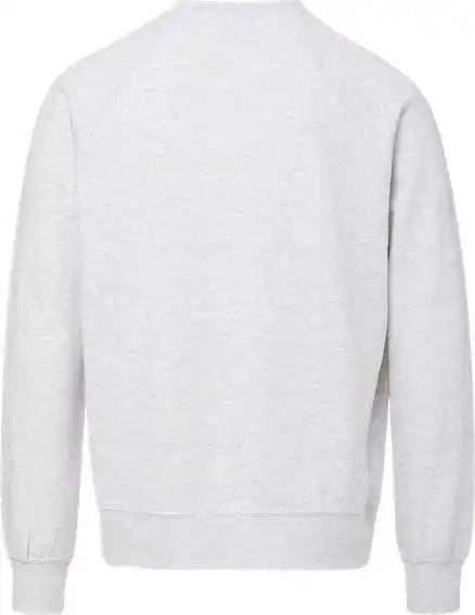 Mv Sport 17116 Vintage Fleece Raglan Crewneck Sweatshirt - Ash Gray