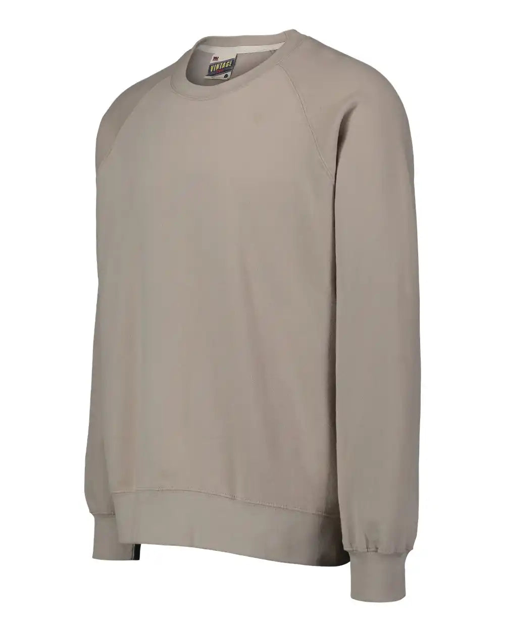 Mv Sport 17116 Vintage Fleece Raglan Crewneck Sweatshirt - Atmosphere