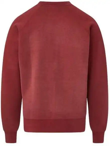Mv Sport 17116 Vintage Fleece Raglan Crewneck Sweatshirt Cinnamon