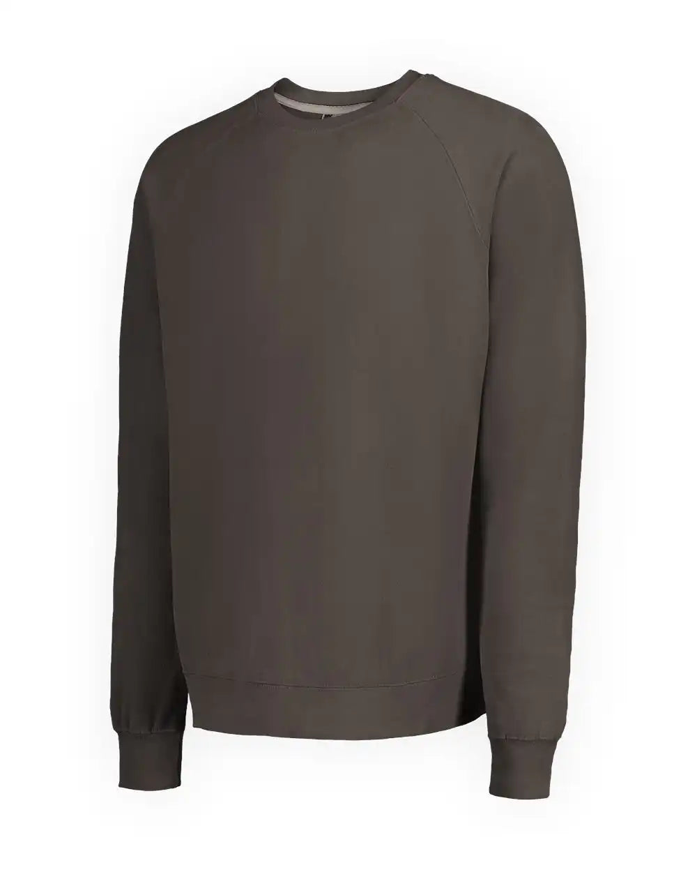 Mv Sport 17116 Vintage Fleece Raglan Crewneck Sweatshirt - Granite