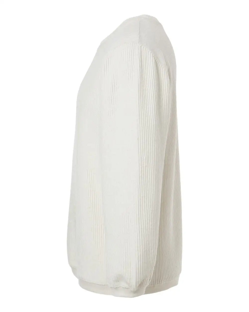 Mv Sport 19179 Corded Crewneck Pullover - Ivory
