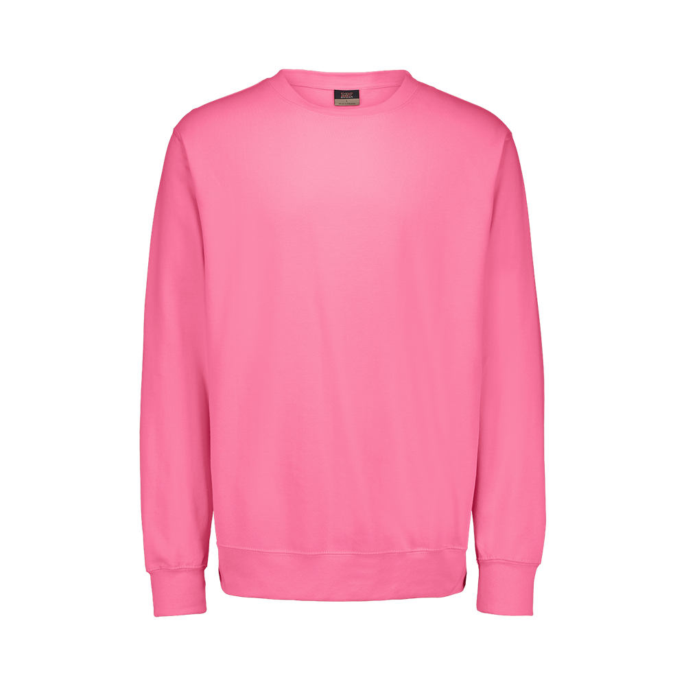 Mv Sport 20335 Fundamental Fleece Crew - Azalea