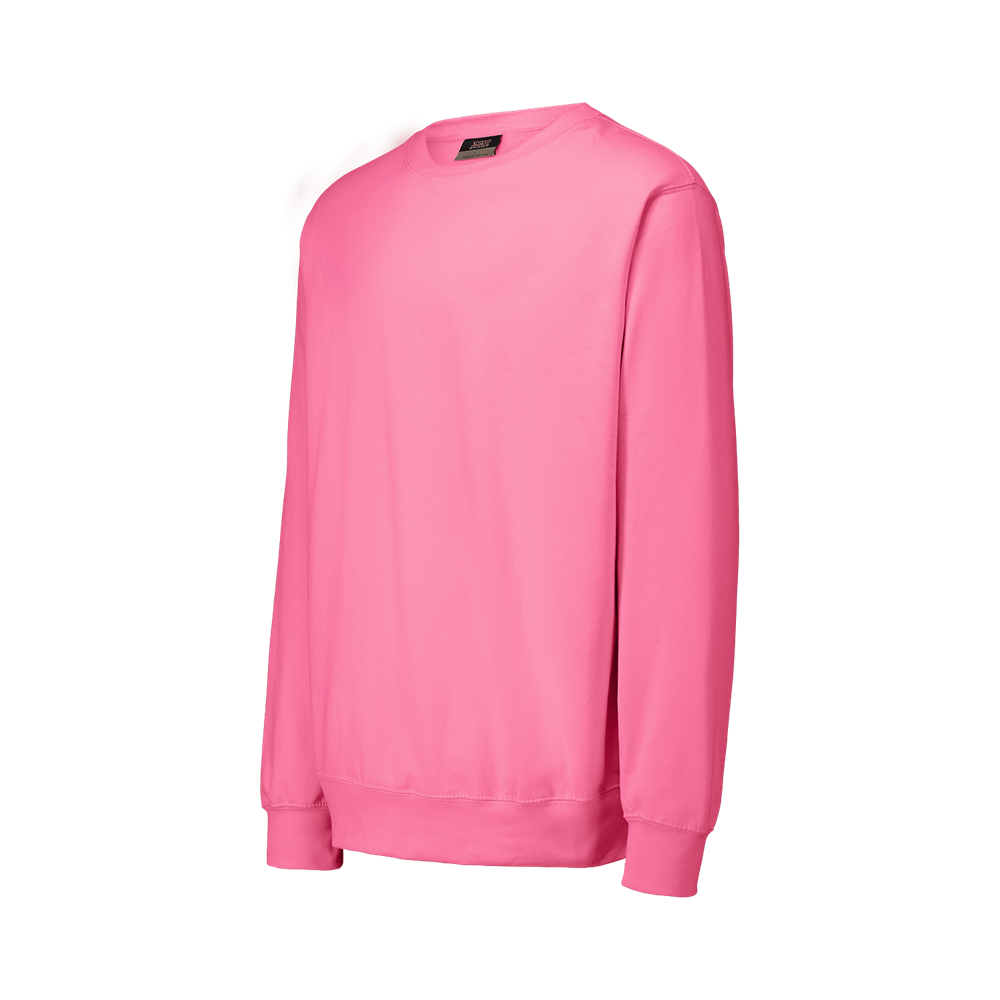 Mv Sport 20335 Fundamental Fleece Crew - Azalea