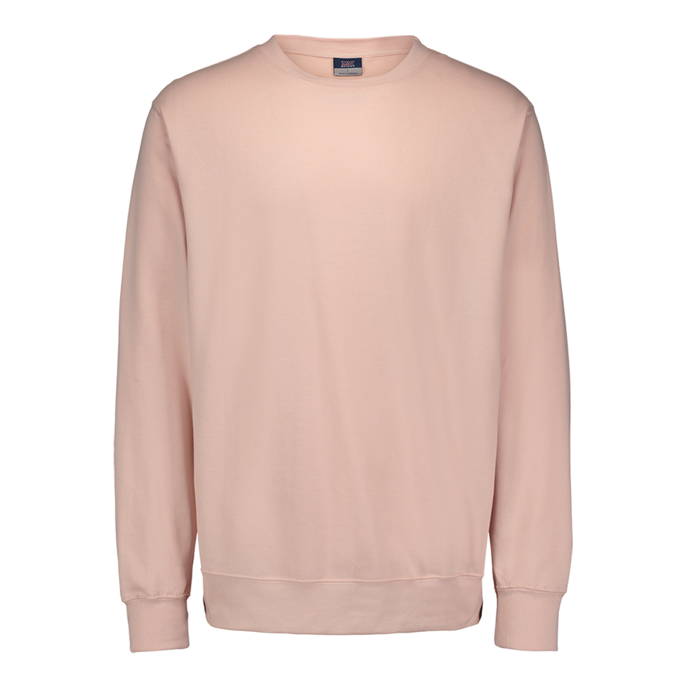 Mv Sport 20335 Fundamental Fleece Crew - Cameo Pink
