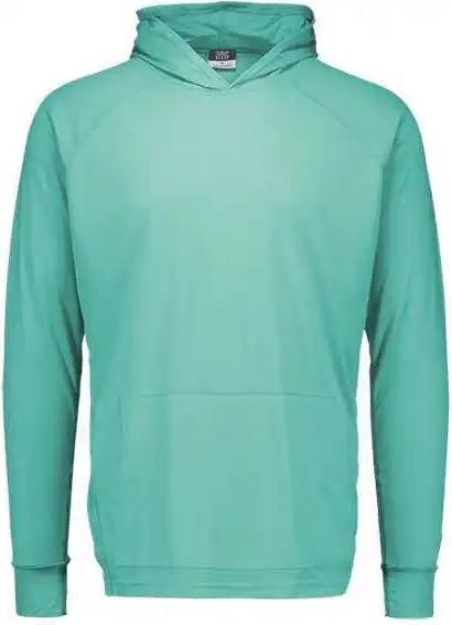 Mv Sport 20450y Youth Sunproof Hooded Long Sleeve T-shirt - Oasis