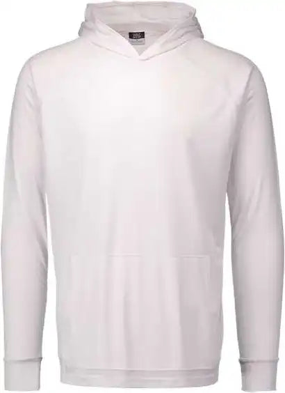 Mv Sport 20450y Youth Sunproof Hooded Long Sleeve t Shirt White