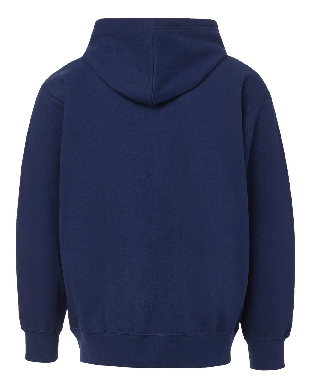 Mv Sport 22132 Vintage Fleece Full-zip Hooded Sweatshirt - Blue