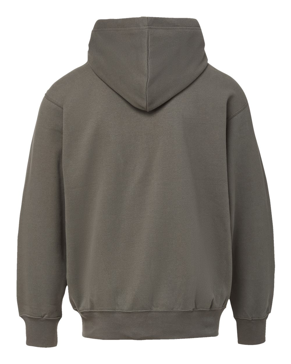 Mv Sport 22132 Vintage Fleece Full-zip Hooded Sweatshirt - Granite