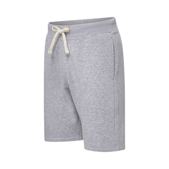 Mv Sport 22743 Vintage Fleece Shorts - Heather Grey