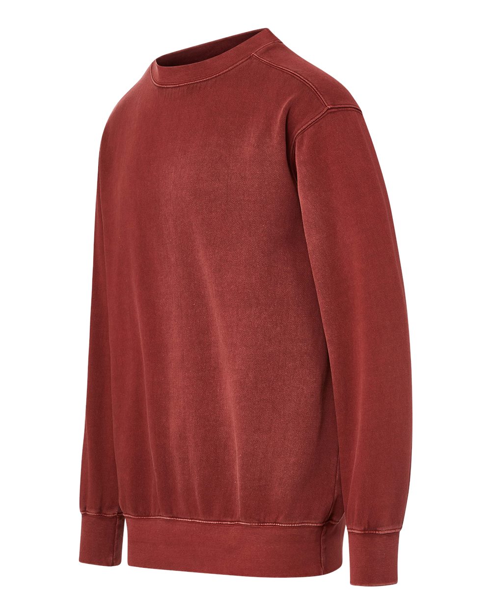 Mv Sport 23142 Men’s Coastal Color Crewneck Sweatshirt - Adobe Brick