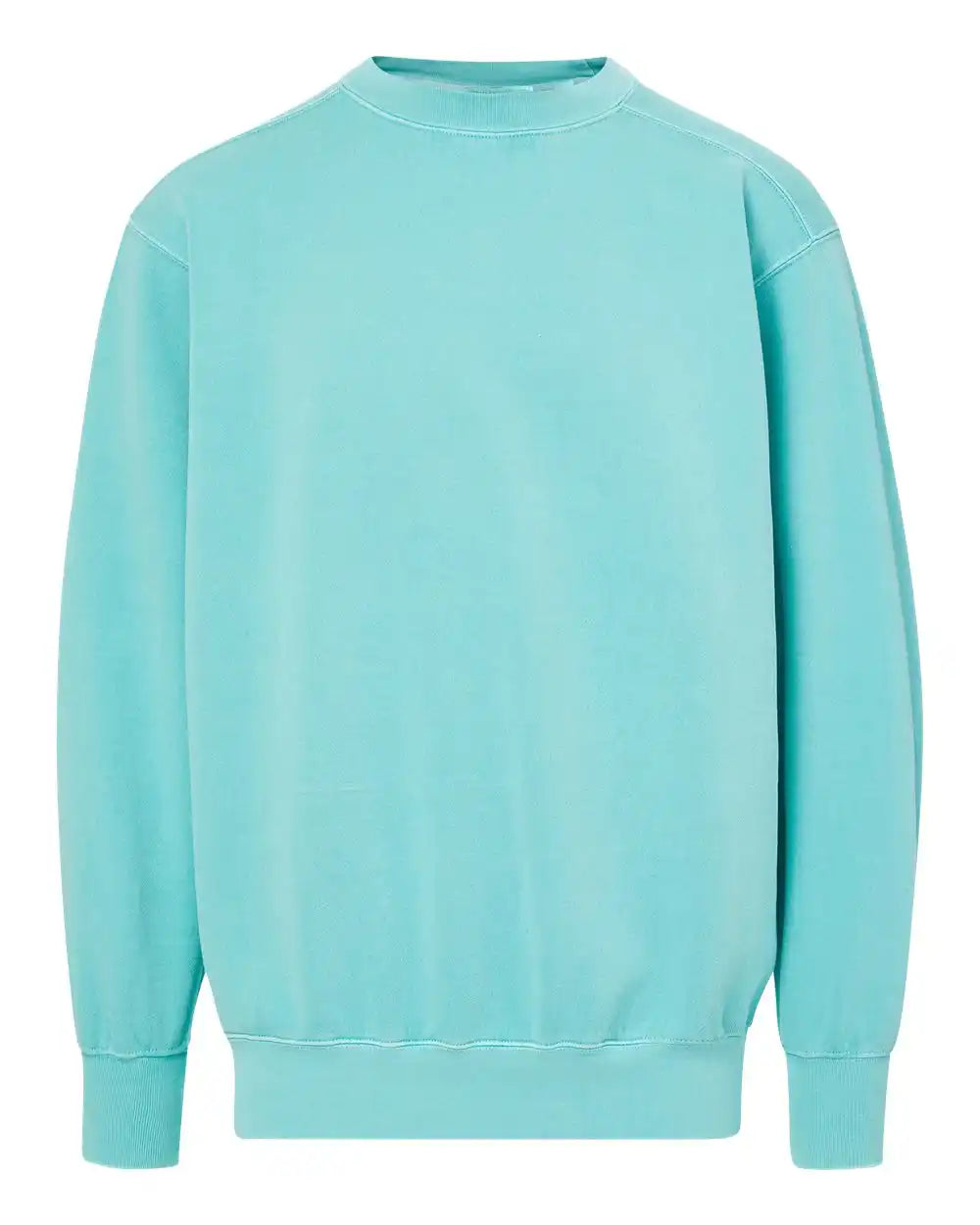 Mv Sport 23142 Men’s Coastal Color™ Crewneck Sweatshirt - Barbados Blue - s