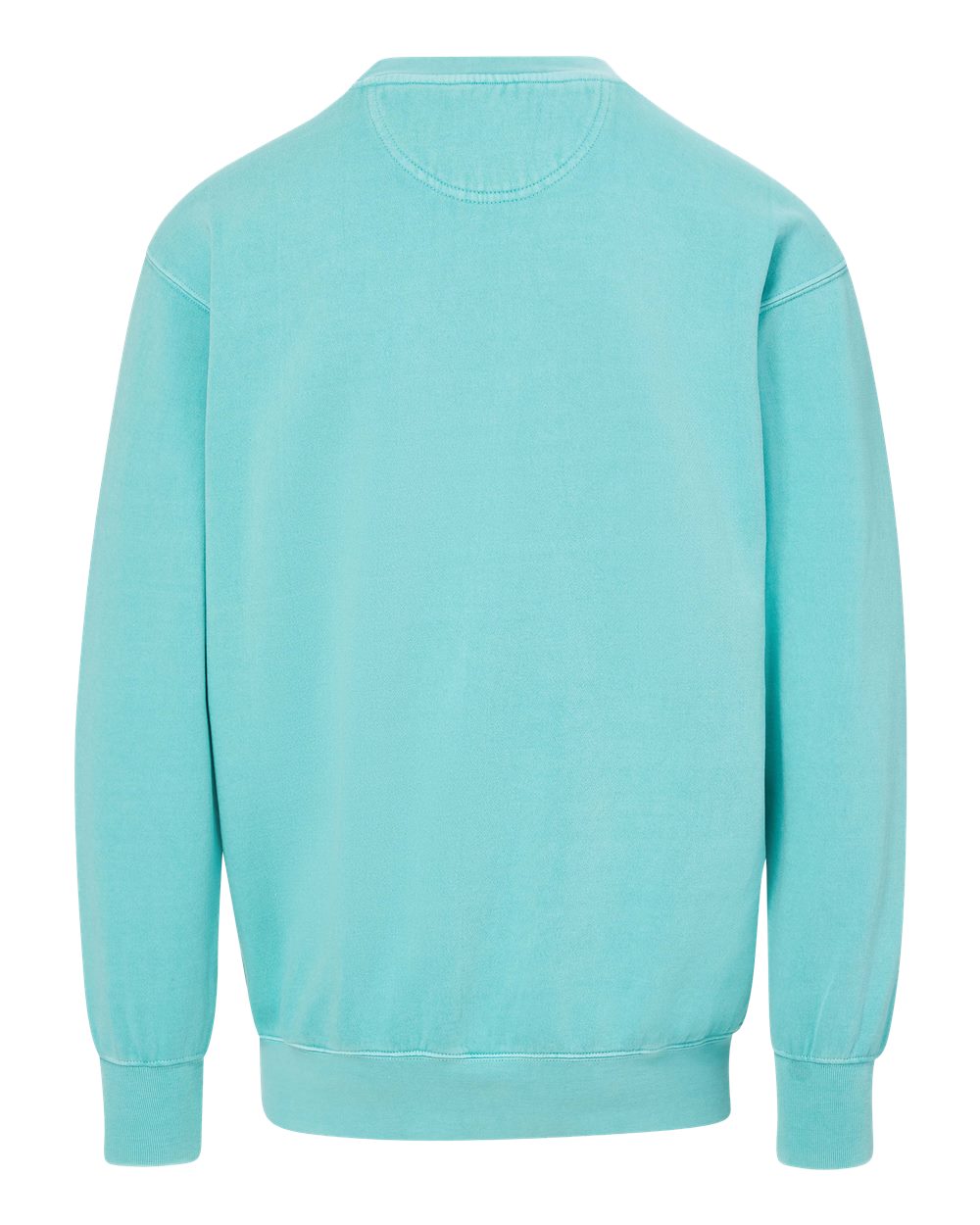 Mv Sport 23142 Men’s Coastal Color Crewneck Sweatshirt - Barbados Blue