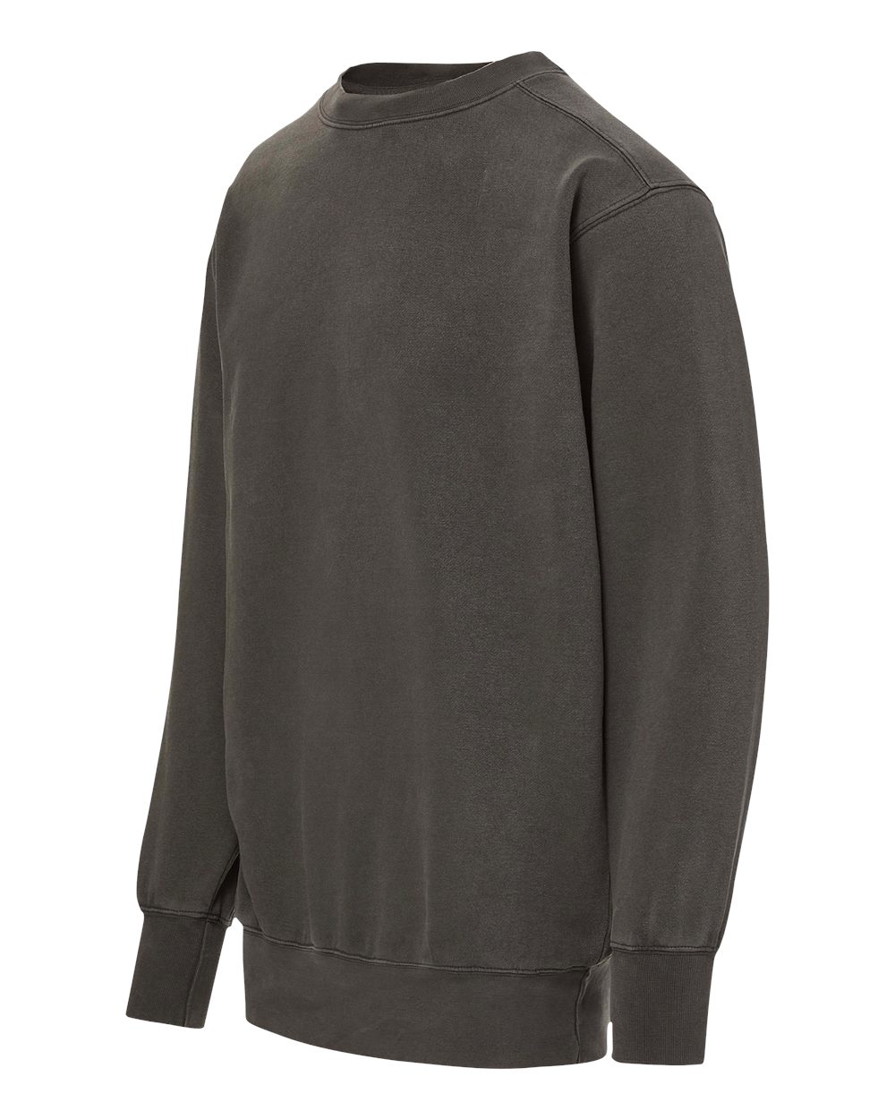 Mv Sport 23142 Men’s Coastal Color Crewneck Sweatshirt - Black Caviar