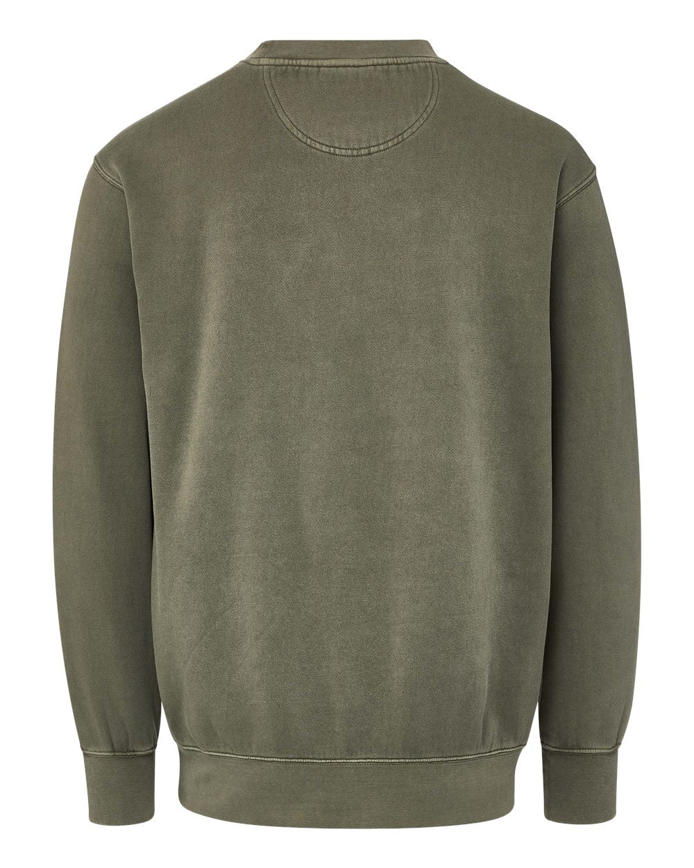 Mv Sport 23142 Men’s Coastal Color Crewneck Sweatshirt - Olive Branch
