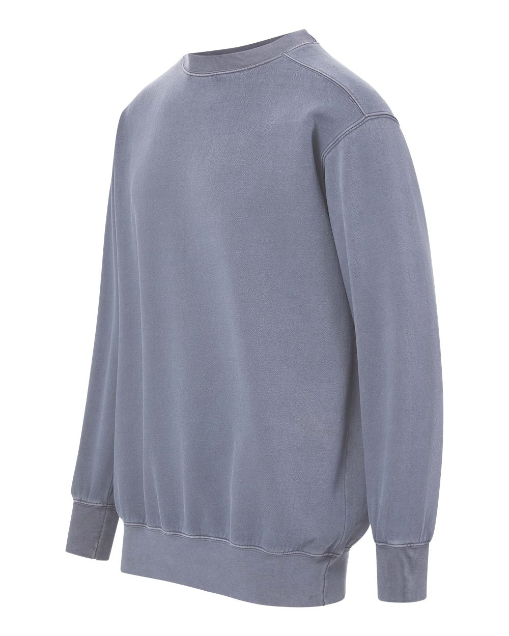 Mv Sport 23142 Men’s Coastal Color™ Crewneck Sweatshirt - Oxford Blue