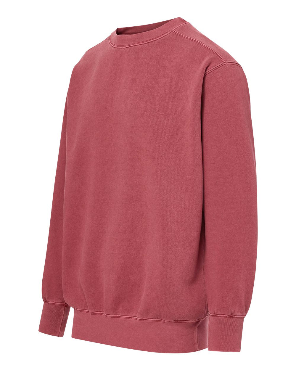 Mv Sport 23142 Men’s Coastal Color Crewneck Sweatshirt - Scarlet
