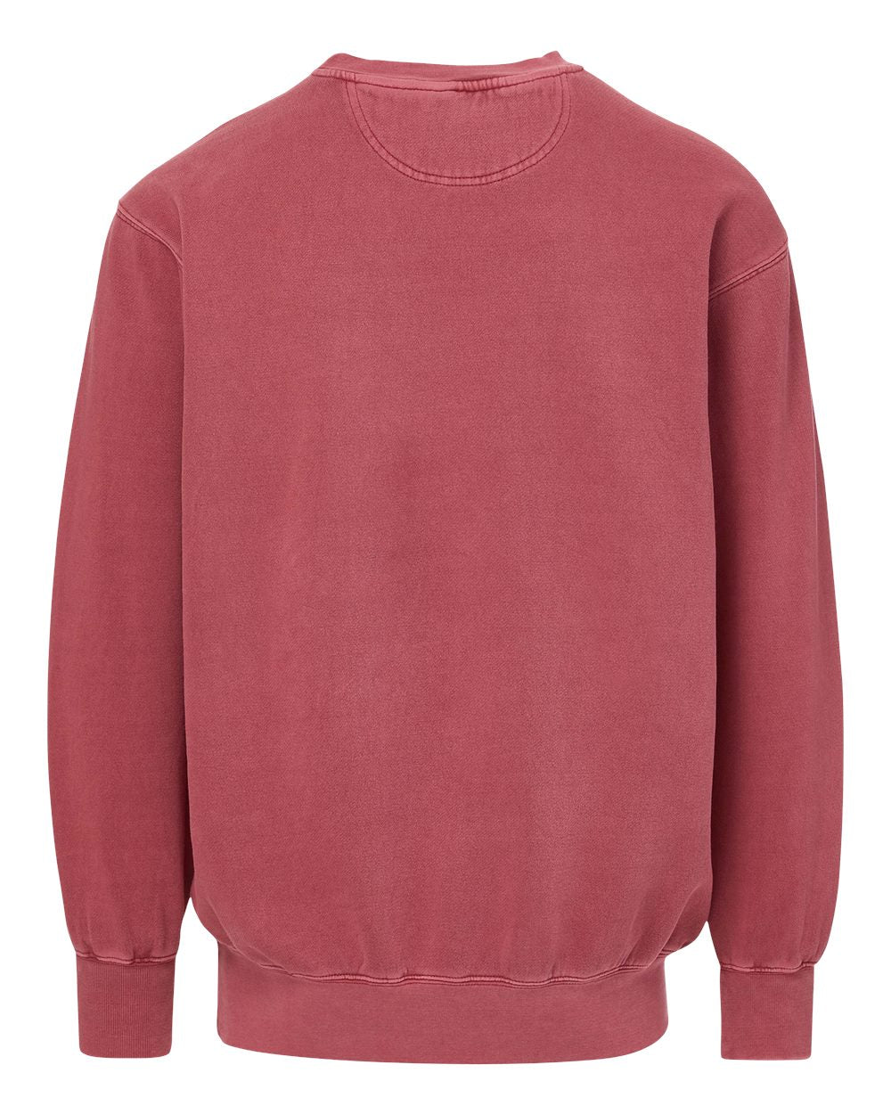 Mv Sport 23142 Men’s Coastal Color Crewneck Sweatshirt - Scarlet