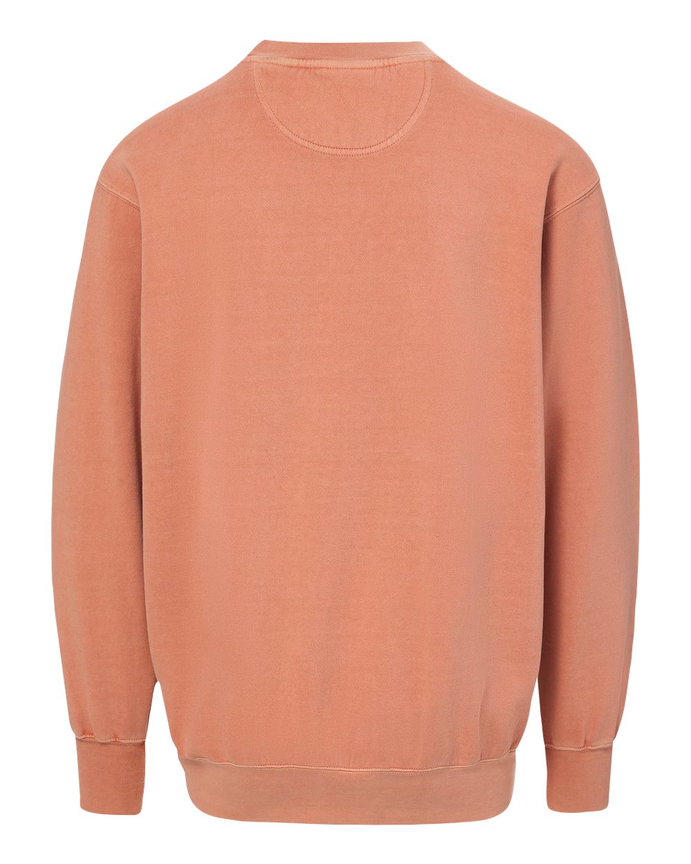 Mv Sport 23142 Men’s Coastal Color™ Crewneck Sweatshirt - Tangy Tangerine