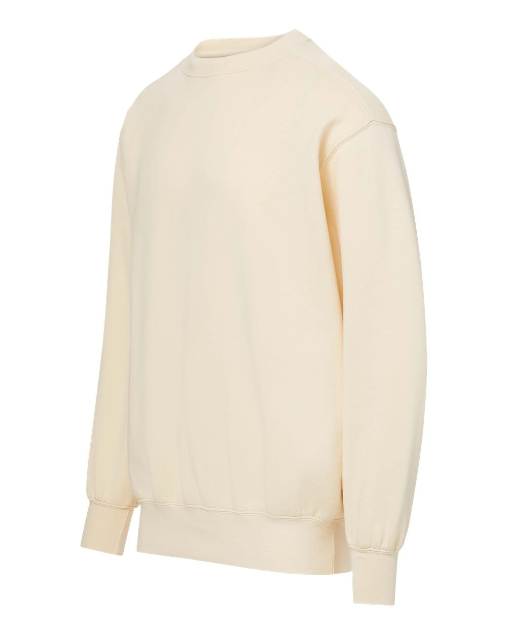 Mv Sport 23142 Men’s Coastal Color Crewneck Sweatshirt - Vanilla