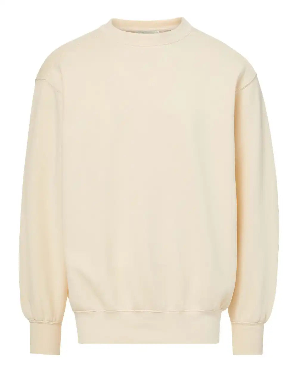 Mv Sport 23142 Men’s Coastal Color™ Crewneck Sweatshirt - Vanilla - s
