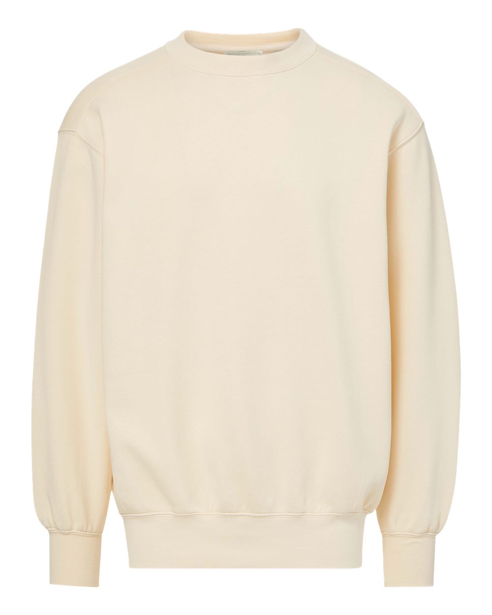 Mv Sport 23142 Men’s Coastal Color Crewneck Sweatshirt - Vanilla