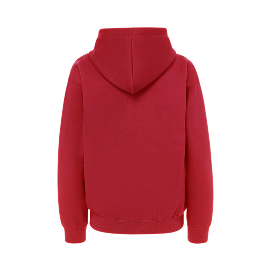 Mv Sport 23153y Youth Buddy Hooded Sweatshirt - Crimson