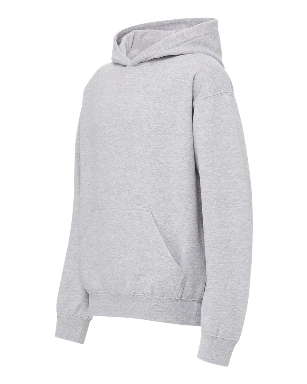 Mv Sport 23153y Youth Buddy Hooded Sweatshirt - Gray